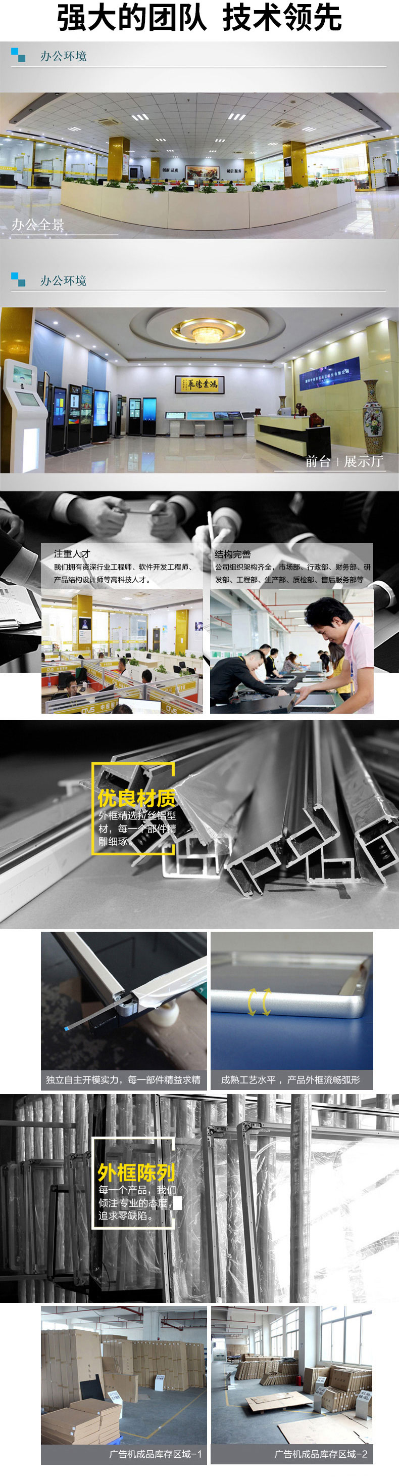 強(qiáng)大的技術(shù)研發(fā)及生產(chǎn)團(tuán)隊(duì) 強(qiáng)大的技術(shù)研發(fā)及生產(chǎn)團(tuán)隊(duì)